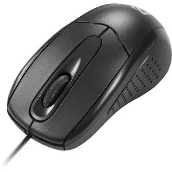Ratón óptico con cable DEFENDER MB-580 USB Type-A, ambidiestro, 1000 DPI, 3 botones, negro