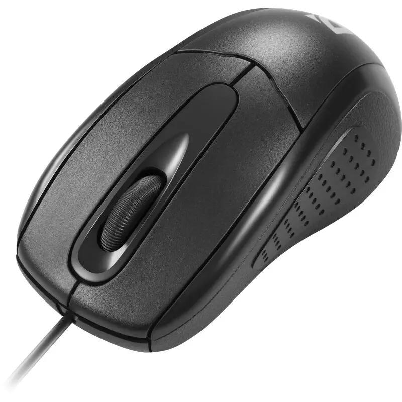 Ratón óptico con cable DEFENDER MB-580 USB Type-A, ambidiestro, 1000 DPI, 3 botones, negro