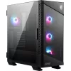 MSI MPG VELOX 100R caja de PC Mid Tower, E-ATX, cristal templado, 4 ventiladores ARGB de 120 mm, 2x USB 3.0 + 1x USB-C, 2x 3,5″ + 2x 2,5″ bahías, negra