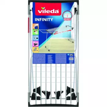 Tendedero Vileda 157231 tendedero Negro acero inoxidable