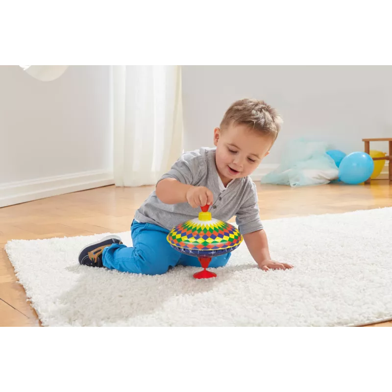 Lena 52225 peonza 19 cm, multicolor, desde 18 meses