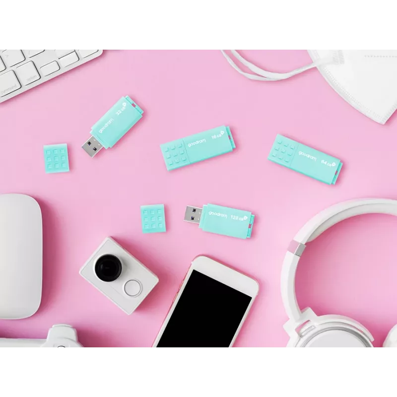 Memoria USB Goodram UME3 128 GB USB Type-A 3.2 Gen 1 (3.1 Gen 1) Turquesa