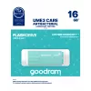 Memoria USB GOODRAM UME3 CARE 16 GB USB Type-A 3.2 Gen 1 (lectura 60 MB/s, escritura 20 MB/s) turquesa