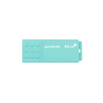 Memoria USB GOODRAM 64 GB USB Type-A 3.2 Gen 1 UME3, turquesa, lectura 60 MB/s, escritura 20 MB/s