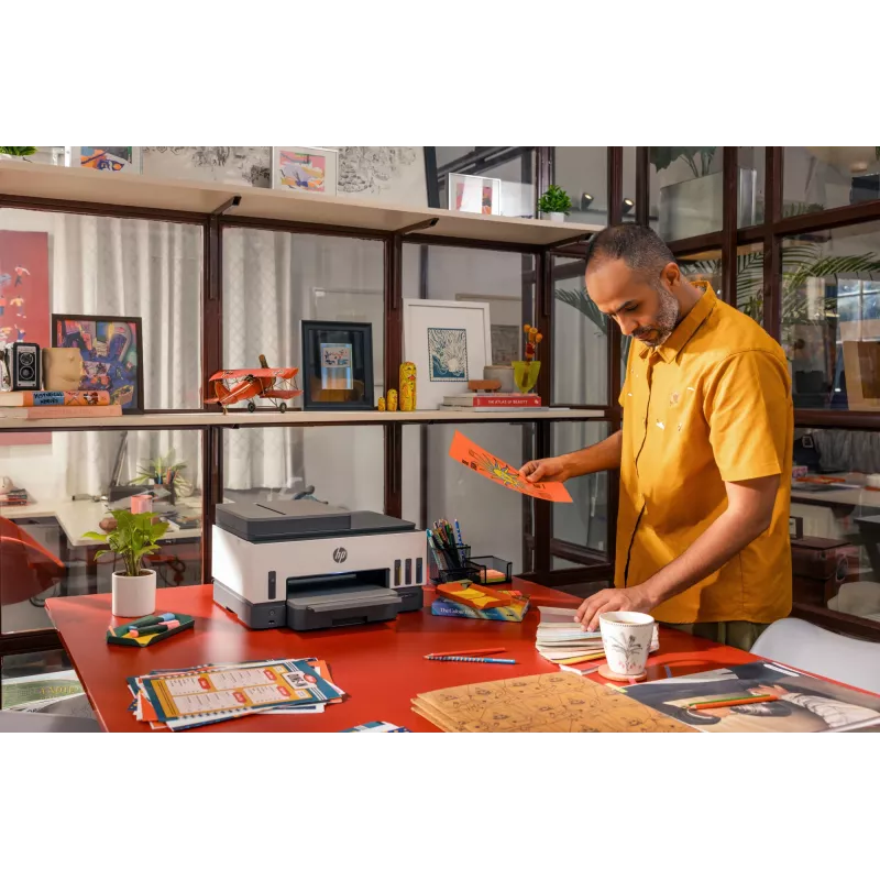 Impresora multifunción HP Smart Tank 790 — inyección térmica de tinta, color, A4, Wi‑Fi, Ethernet, dúplex, 15 páginas/min. (negro), 4800x1200 dpi