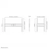 Soporte de pared para TV Neomounts LFD-W1500 60-100 pulgadas – fijo – horizontal y vertical