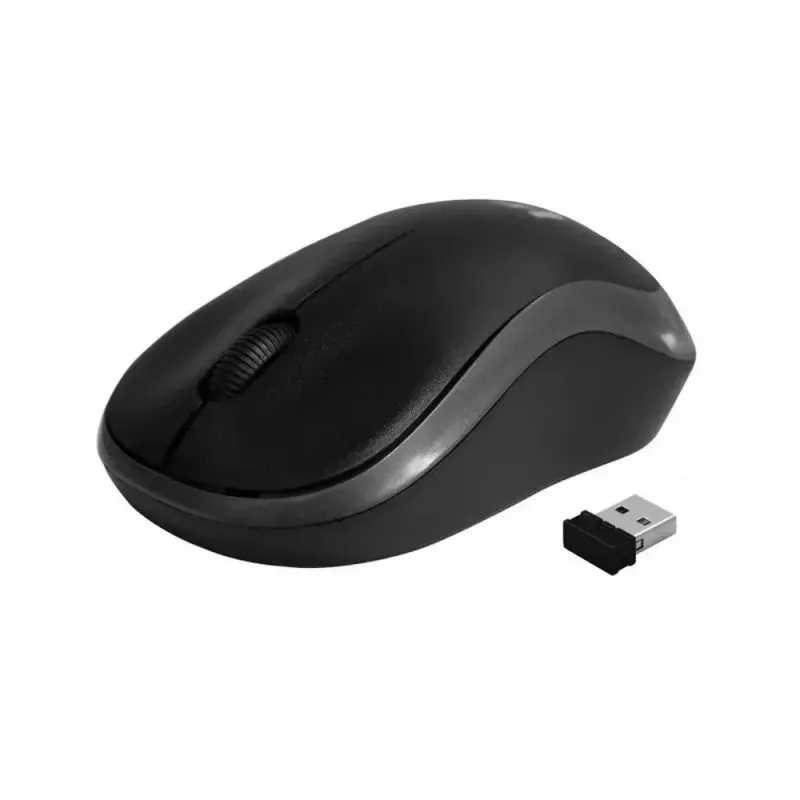Ratón óptico inalámbrico Rebeltec METEOR plata RBLMYS00050 USB