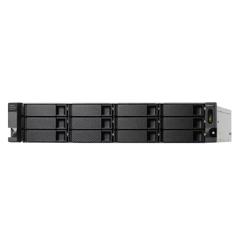 QNAP - TL-R1200S-RP - array de discos - 12 bahías (SATA-600) SATA 6Gb/s (externo) montaje en rack 2U