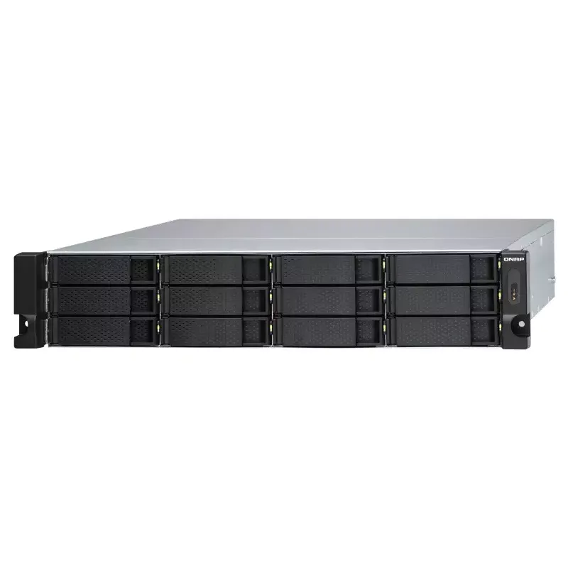 QNAP - TL-R1200S-RP - array de discos - 12 bahías (SATA-600) SATA 6Gb/s (externo) montaje en rack 2U