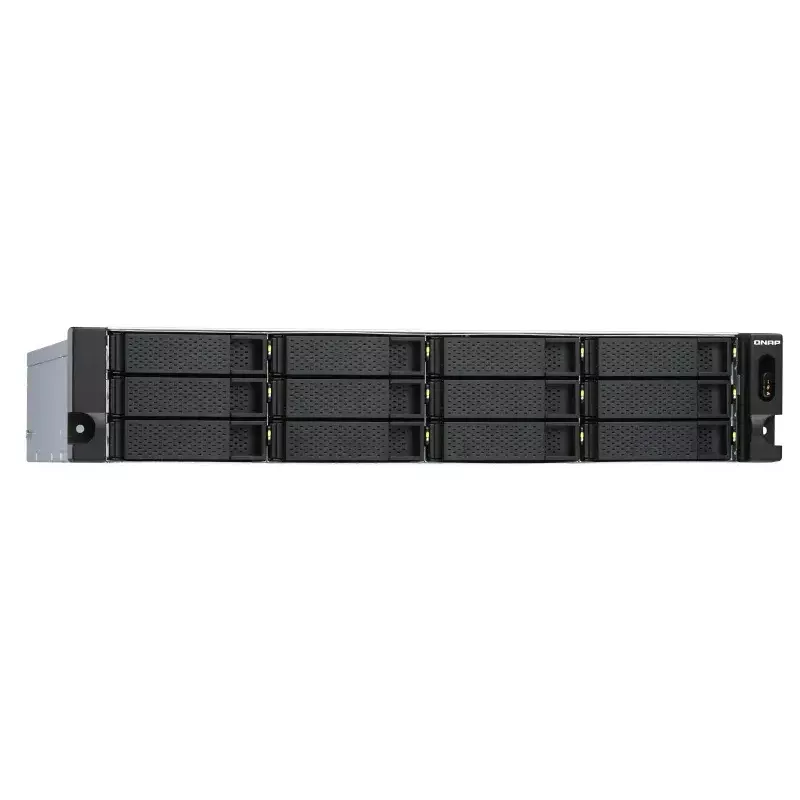 QNAP - TL-R1200S-RP - array de discos - 12 bahías (SATA-600) SATA 6Gb/s (externo) montaje en rack 2U