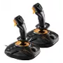 Thrustmaster T.16000M FCS SPACE SIM DUO negro, naranja USB joystick analógico / digital PC