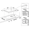 Placa de inducción integrable Whirlpool WS S4060 BF negra 60 cm 4 zonas