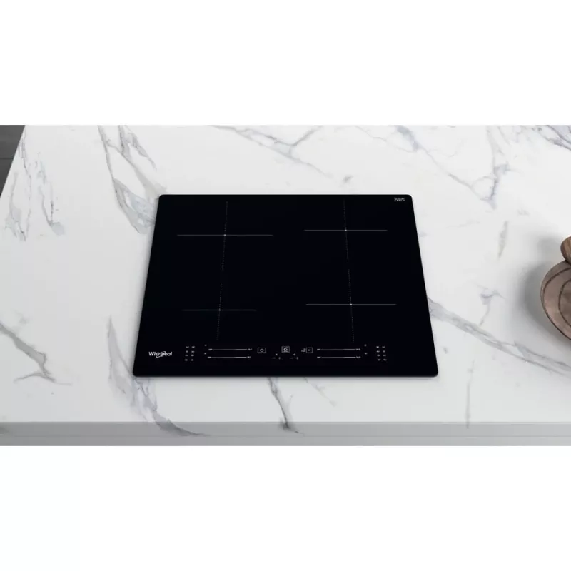 Placa de inducción integrable Whirlpool WS S4060 BF negra 60 cm 4 zonas