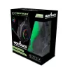 Esperanza EGH470 Nightshade auriculares gaming con cable y micrófono, retroiluminación RGB, control de volumen, 32 Ω, negros