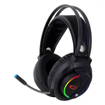 Auriculares gaming con cable ESPERANZA EGH470 — over-ear, 3,5 mm, cable de 2 m, retroiluminación, 32 Ω, 105 dB