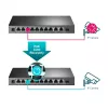 Switch gestionado TP-Link TL-SG1210MPE 10 puertos Gigabit con 8 puertos PoE+