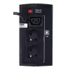 Sistema de alimentación ininterrumpida EVER DUO 550 PL AVR USB 550 VA, 0,55 kVA / 330 W, line-interactive, 3 salidas C13, batería 12V 5Ah
