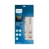 Protector contra sobretensiones Philips SPN7060WA/60 blanco 6 tomas AC 2 m