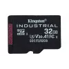 Tarjeta microSDHC Kingston Technology 32GB Industrial C10 A1 pSLC + adaptador SD