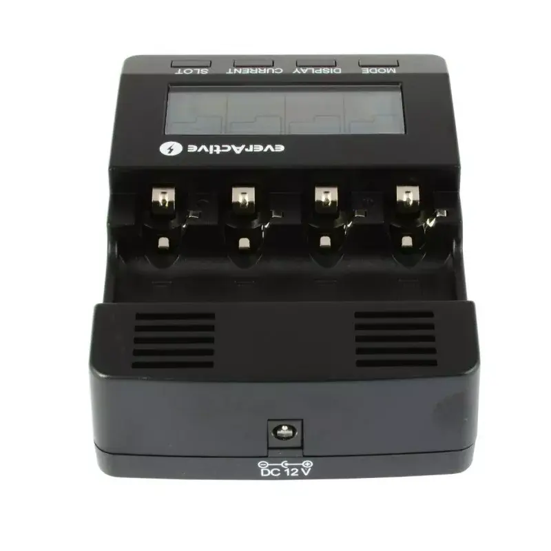 everActive NC-3000 cargador de baterías con procesador para AA/AAA/C/D