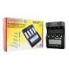 everActive NC-3000 cargador de baterías con procesador para AA/AAA/C/D