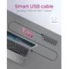 ICY BOX IB-HUB1701-C3 USB 3.2 Gen 1 (3.1 Gen 1) Type-B 5000 Mbit/s antracita