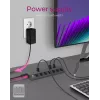 ICY BOX IB-HUB1701-C3 USB 3.2 Gen 1 (3.1 Gen 1) Type-B 5000 Mbit/s antracita
