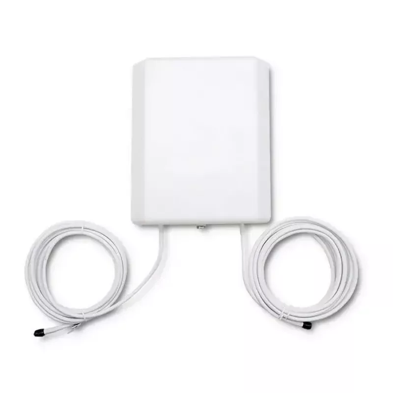 Antena 4G LTE exterior QOLTEC 57020 14 dBi — antena direccional para banda ancha móvil