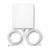 Antena direccional exterior 5G LTE QOLTEC 57022 — 14 dBi, 700–3800 MHz, 50 Ω, carcasa de cobre