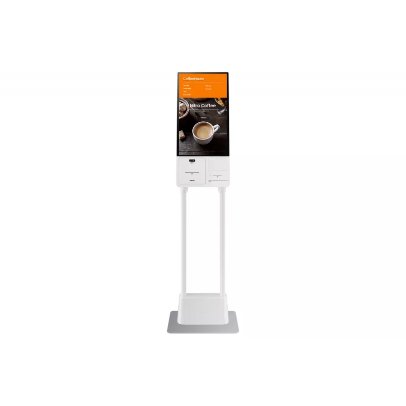 Samsung LH24KMATBGC diseño kiosco 60,5 cm (23,8 pulgadas) Wi-Fi 250 cd/m² Full HD blanco pantalla táctil 16/7