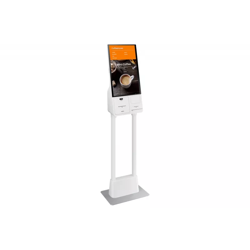 Samsung LH24KMATBGC diseño kiosco 60,5 cm (23,8 pulgadas) Wi-Fi 250 cd/m² Full HD blanco pantalla táctil 16/7