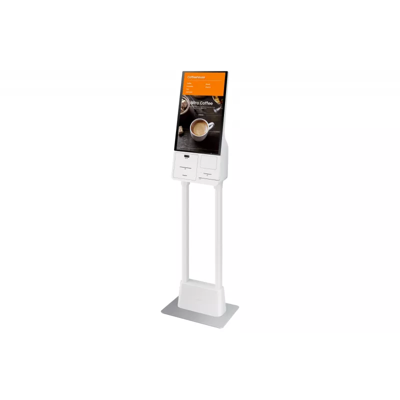 Samsung LH24KMATBGC diseño kiosco 60,5 cm (23,8 pulgadas) Wi-Fi 250 cd/m² Full HD blanco pantalla táctil 16/7