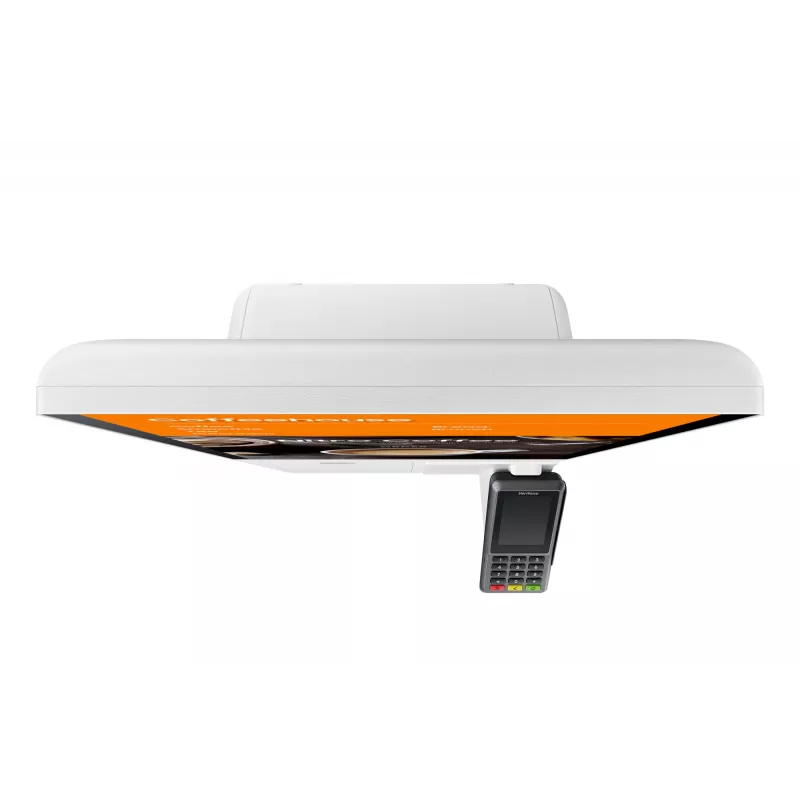 Samsung LH24KMATBGC diseño kiosco 60,5 cm (23,8 pulgadas) Wi-Fi 250 cd/m² Full HD blanco pantalla táctil 16/7