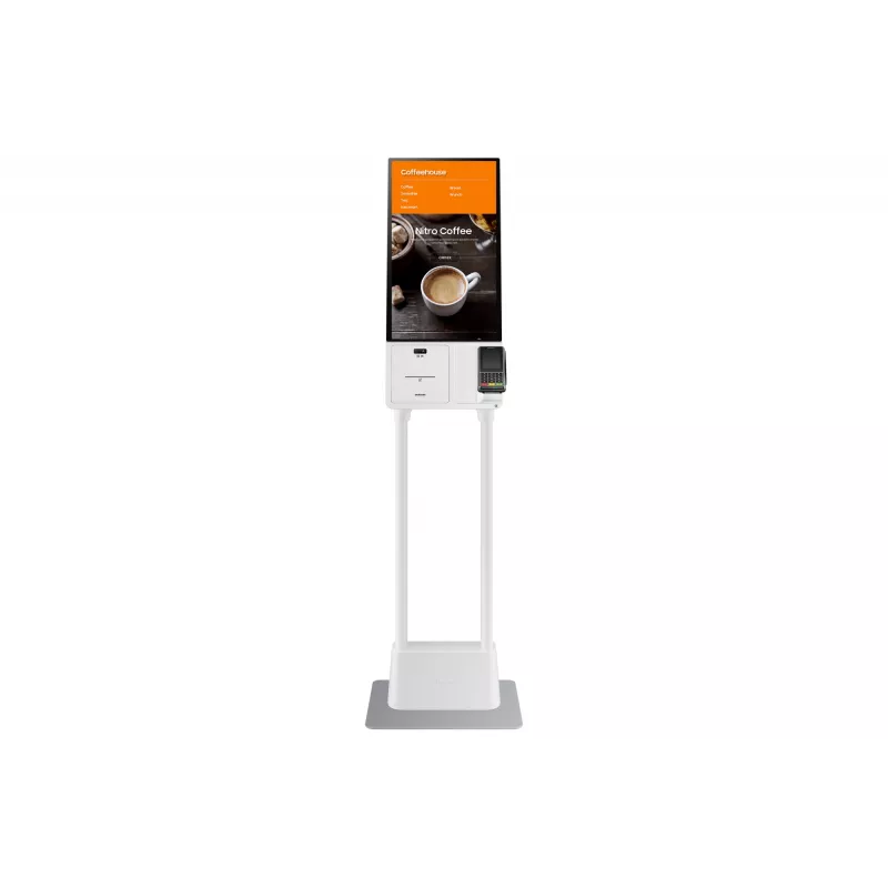 Samsung LH24KMATBGC diseño kiosco 60,5 cm (23,8 pulgadas) Wi-Fi 250 cd/m² Full HD blanco pantalla táctil 16/7
