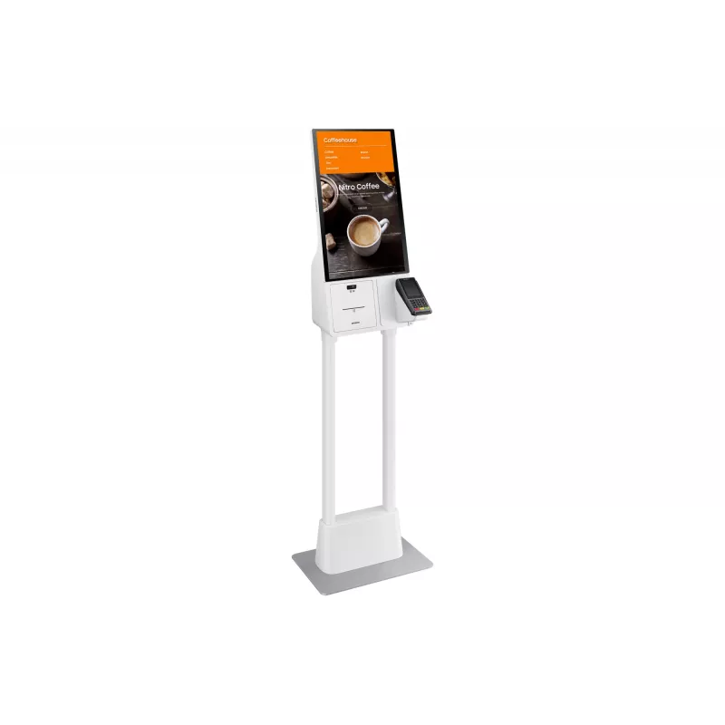 Samsung LH24KMATBGC diseño kiosco 60,5 cm (23,8 pulgadas) Wi-Fi 250 cd/m² Full HD blanco pantalla táctil 16/7