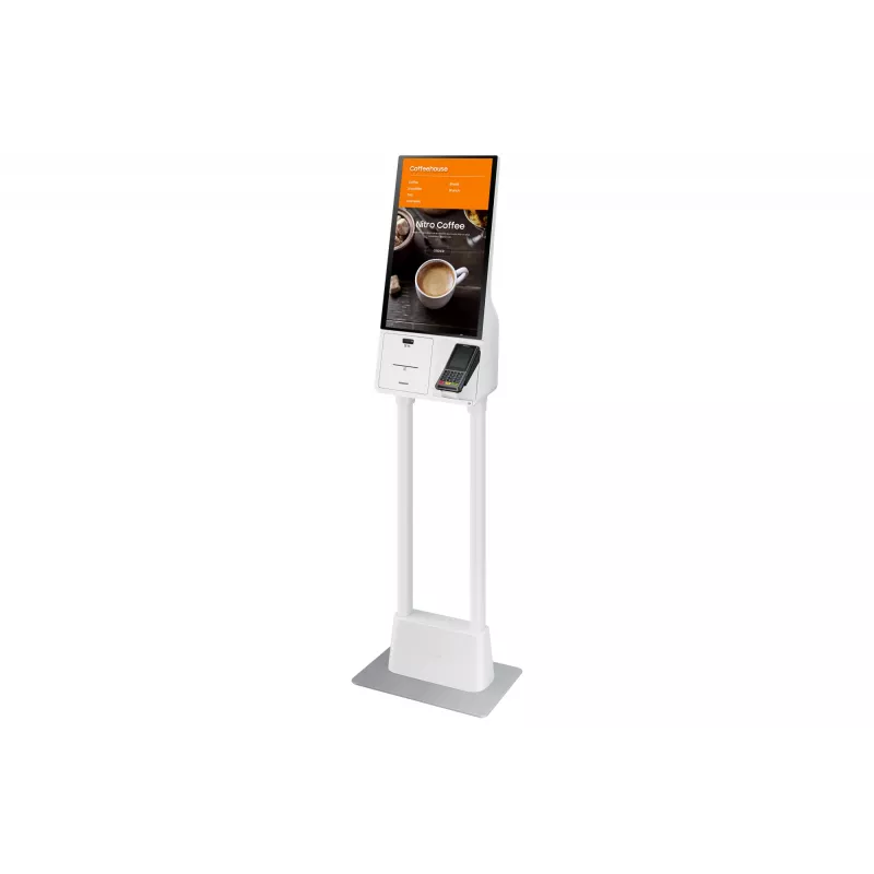 Samsung LH24KMATBGC diseño kiosco 60,5 cm (23,8 pulgadas) Wi-Fi 250 cd/m² Full HD blanco pantalla táctil 16/7
