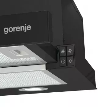 Gorenje TH62E4BG semi-integrado (extraíble) negro 450 m³/h