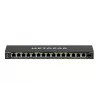 Switch de red NETGEAR GS316EP-100PES Managed Gigabit Ethernet (10/100/1000) Power over Ethernet (PoE) negro