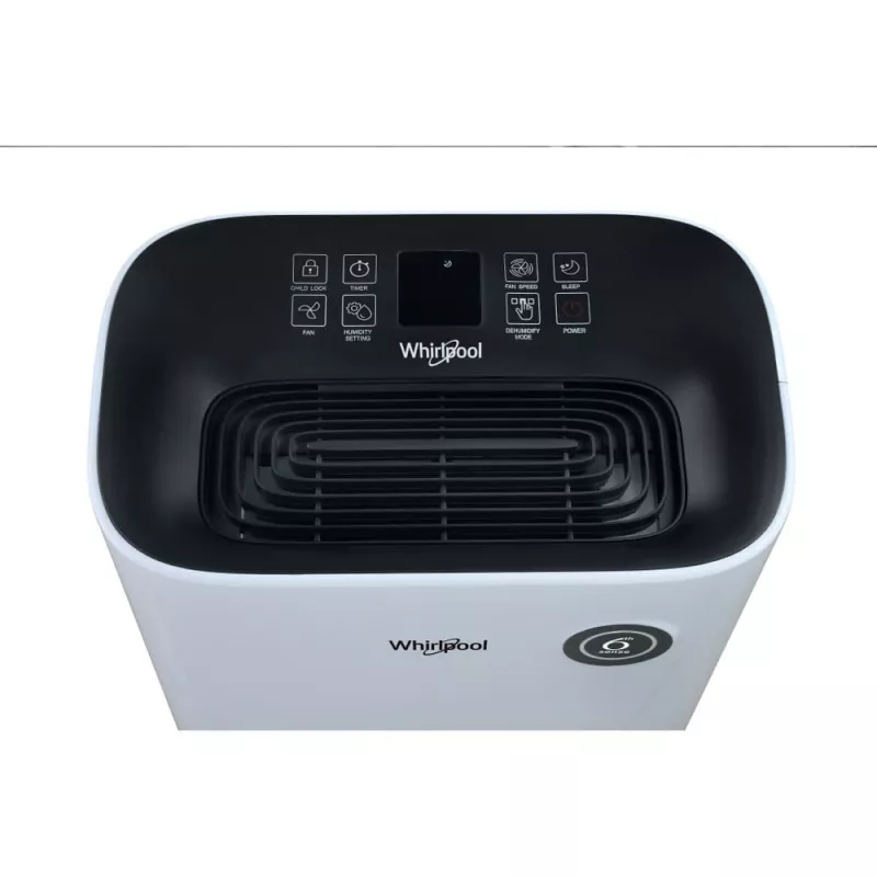 Deshumidificador Whirlpool DE20W5252 6,5 l 44 dB 420 W negro blanco