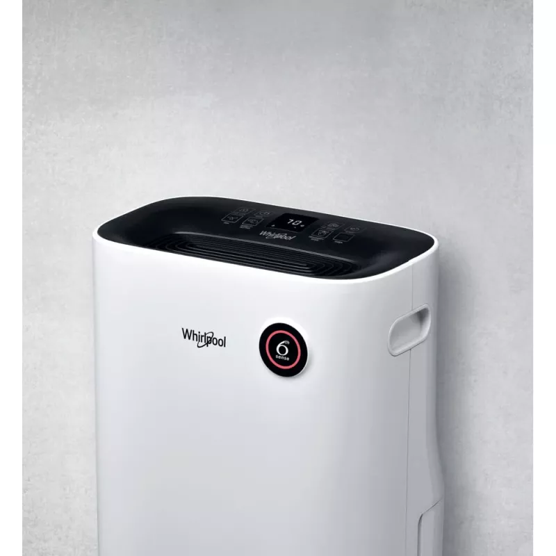 Deshumidificador Whirlpool DE20W5252 6,5 l 44 dB 420 W negro blanco
