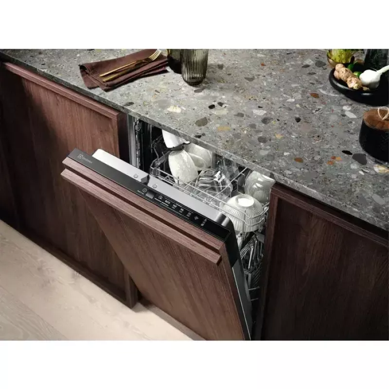 Lavavajillas integrable Electrolux EEA12100L — 9 cubiertos, 49 dB, 45 cm estrecho
