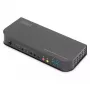 Switch KVM DIGITUS, 2x1 DP, salida DP/HDMI, USB 4Kx2K@60Hz