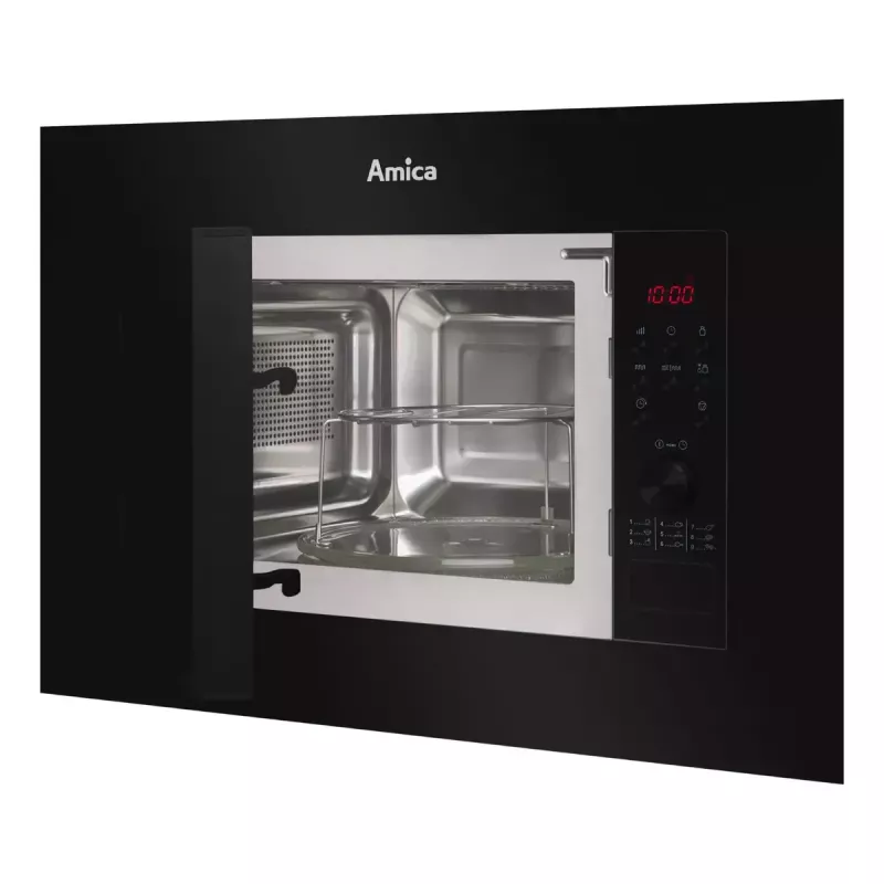 Microondas integrable Amica AMGB20E2GB, 800 W, 20 L