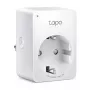 TP-Link Tapo Enchufe inteligente mini Wi-Fi, monitorización de energía, interior, blanco, hogar, oficina, estado, Android, iOS, inalámbrico