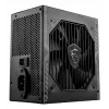 MSI MAG A550BN UK Fuente de alimentación '550W, certificada 80 Plus Bronze, 12V Single-Rail, circuito DC-DC, ventilador de 120mm, no modular, cables enfundados, fuente de alimentación ATX, cable de red UK, negro'