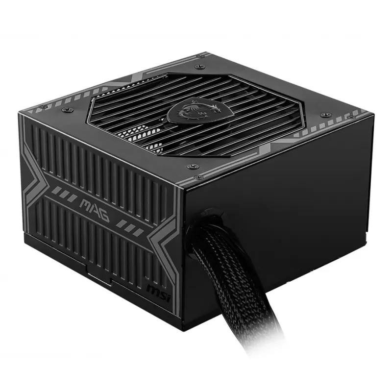 Fuente de alimentación MSI MAG A650BN ATX 650W, 80 PLUS Bronze, ventilador de 120 mm, Active PFC