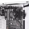 Thermaltake TOUGHAIR 510 CL-P075-AL12BL-A disipador de aire para CPU, 2 ventiladores de 120 mm, 4 heatpipes de cobre de 6 mm, 180 W