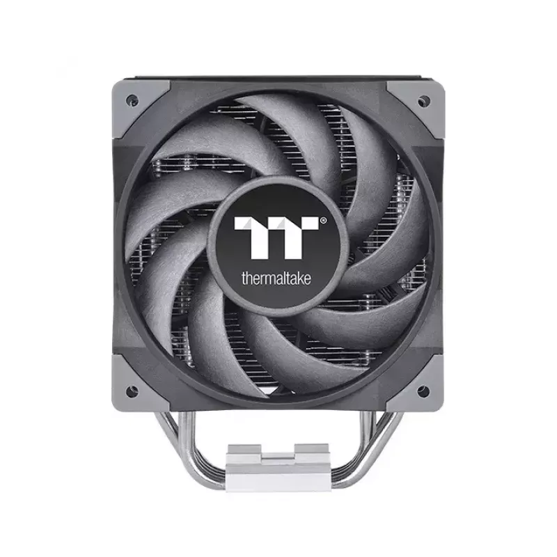 Thermaltake TOUGHAIR 510 CL-P075-AL12BL-A disipador de aire para CPU, 2 ventiladores de 120 mm, 4 heatpipes de cobre de 6 mm, 180 W