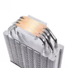 Thermaltake TOUGHAIR 510 CL-P075-AL12BL-A disipador de aire para CPU, 2 ventiladores de 120 mm, 4 heatpipes de cobre de 6 mm, 180 W