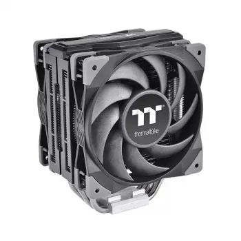 Disipador de CPU THERMALTAKE Toughair 510, dos ventiladores de 120 mm, 4 heatpipes, 159,5×98,8×123,6 mm, negro